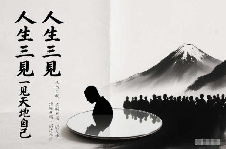 人生三见一见天地见众生见自己，活出自我拥有清晰幸福人生，搞透人性-站长V课